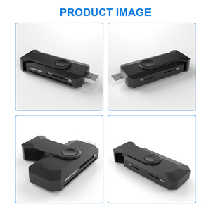 OEM 360回転ISO7816 USBタイプC Sim SD/TF2.0スマートクレジットカードリーダーSDKモバイルAndroidアクセス制御カードリーダー - Product Image 6