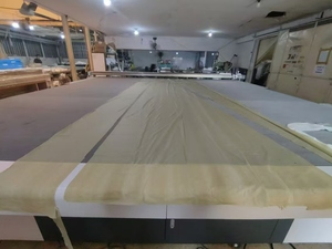 <span class=keywords><strong>CNC</strong></span> dao máy cắt cho PVC Shade lưới ngoài trời Rèm bạt Con lăn rèm vải Sails tự động - Product Image 6