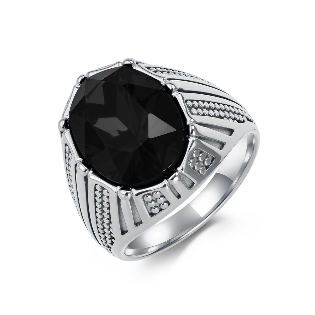 Steel-colored Black Stone
