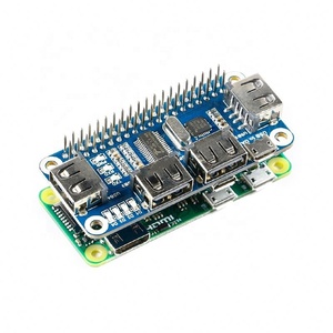 4 porte USB mozzo cappello per lampone Pi 3 / 2 / Zero W scheda di estensione USB a UART per il debug seriale compatibile con USB - Product Image 4