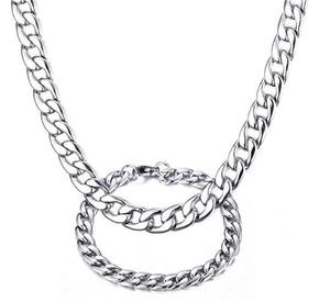 Fashion Jewelry NK <strong>Chain</strong> Men's Composite Material Never Fades and Do Not Change Color Hip-Hop <strong>Chain</strong> Trendy Advanced - Product Image 1
