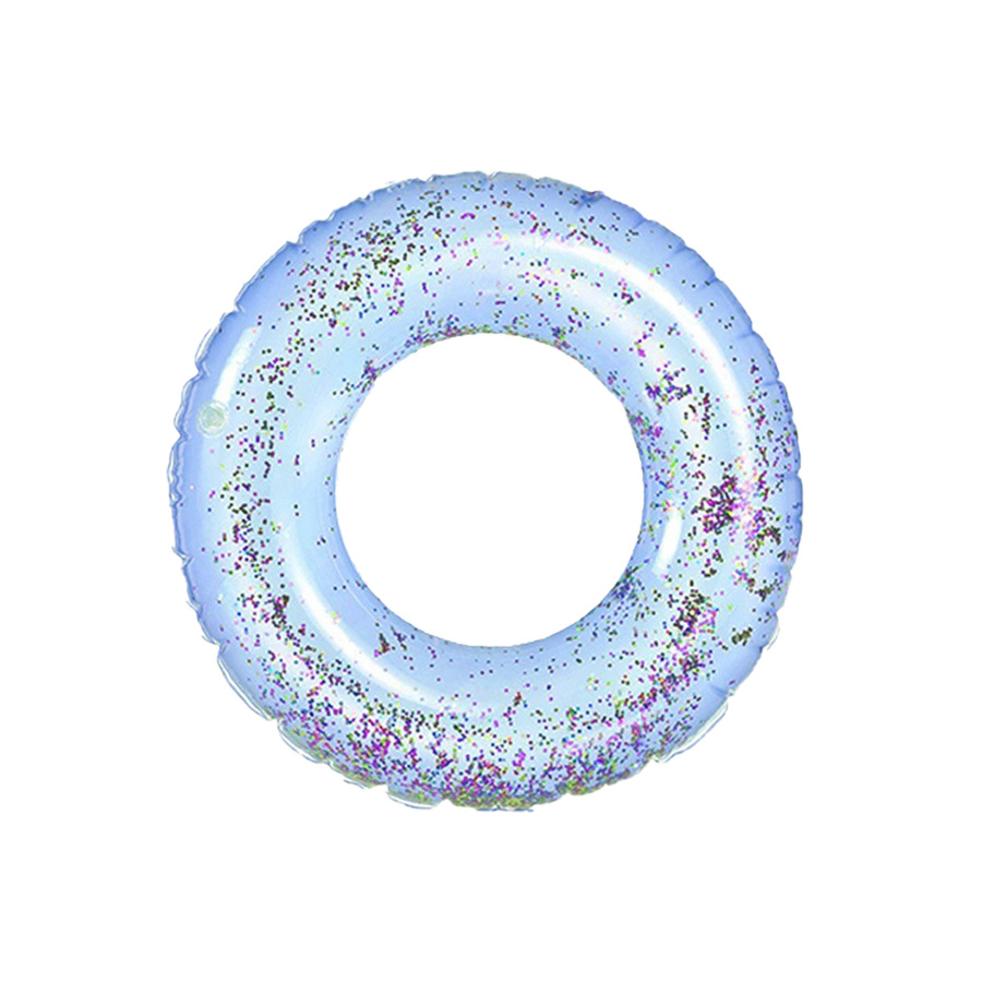 Paillettes bleues translucides