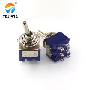 6 pin elektronik 2 pozisyon 3/9/12 Pin mikro kapalı geçiş anahtarı Push Button anahtarları 3 pozisyon kapak kırmızı 9 Pin geçiş anahtarı - Product Image 4