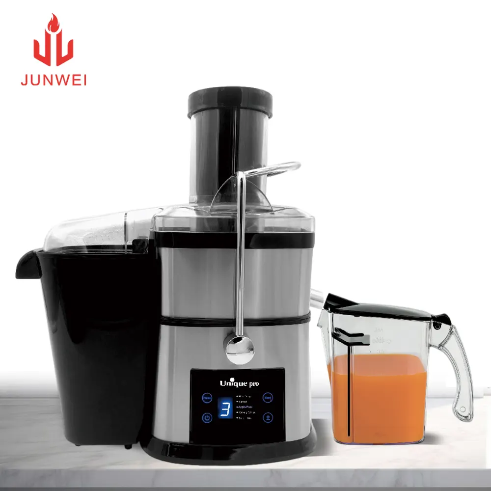 JUNWEI LOW NOISE silver crests Juicers Electric Slow Household fruits machine blenders and juice extractor