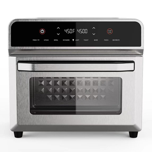 Aifa Luftfritteusofen 36L ölfreie Fritteusofen mit 2 Fenstern und 4 Heizungselementen 2.800 W 16 Programmen Extra große Größe Luftfritteusofen