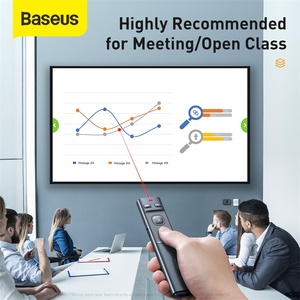 Baseus 2.4G penna Presenter Wireless presentazione PowerPoint Clicker USB RF telecomando Flip Pointer per PPT Slide Advancer Pe - Product Image 4