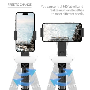 携帯型スマート撮影ジンバルビデオスタビライザー携帯電話用新しい自分撮りスティックと三脚付き