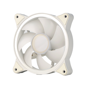 新しいスタイル120mm ARGB白色冷却ファンゲームPC用油圧ベアリングケースファン<span class=keywords><strong>LED</strong></span>ライト付きコンピュータケース