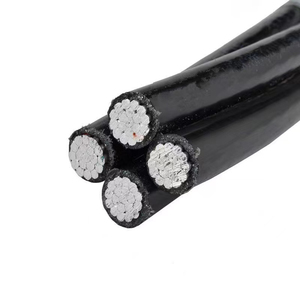 1kv מתח נמוך חוט טיפת שירות מתח נמוך <span class=keywords><strong>16mm2</strong></span> 25 מ "ר 45mm2 50 מ" ר. כבל אלומיניום abc