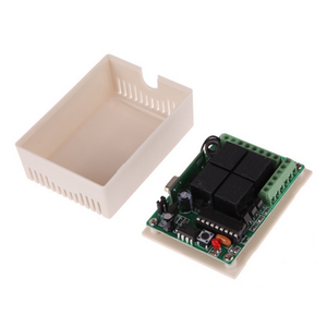 DC12V 4 canali 433MHz apprendimento universale RF telecomando interruttore ricevitore remoto - Product Image 5