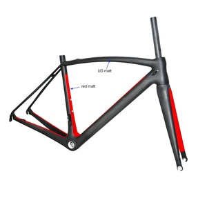 DengFu FM098 hafif çerçeve, süper hafif yol bisiklet iskeleti set(DI2 uyumlu) çin karbon bisiklet iskeleti - Product Image 1