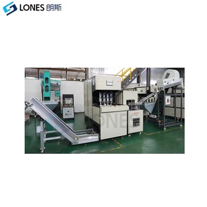 LS-B1L-4 hızlı manuel PET şişirme kalıp makinesi sopladora de botella pet şişirme makinesi ile preform besleyici otomatik damla şişeleri 2300B - Product Image 6