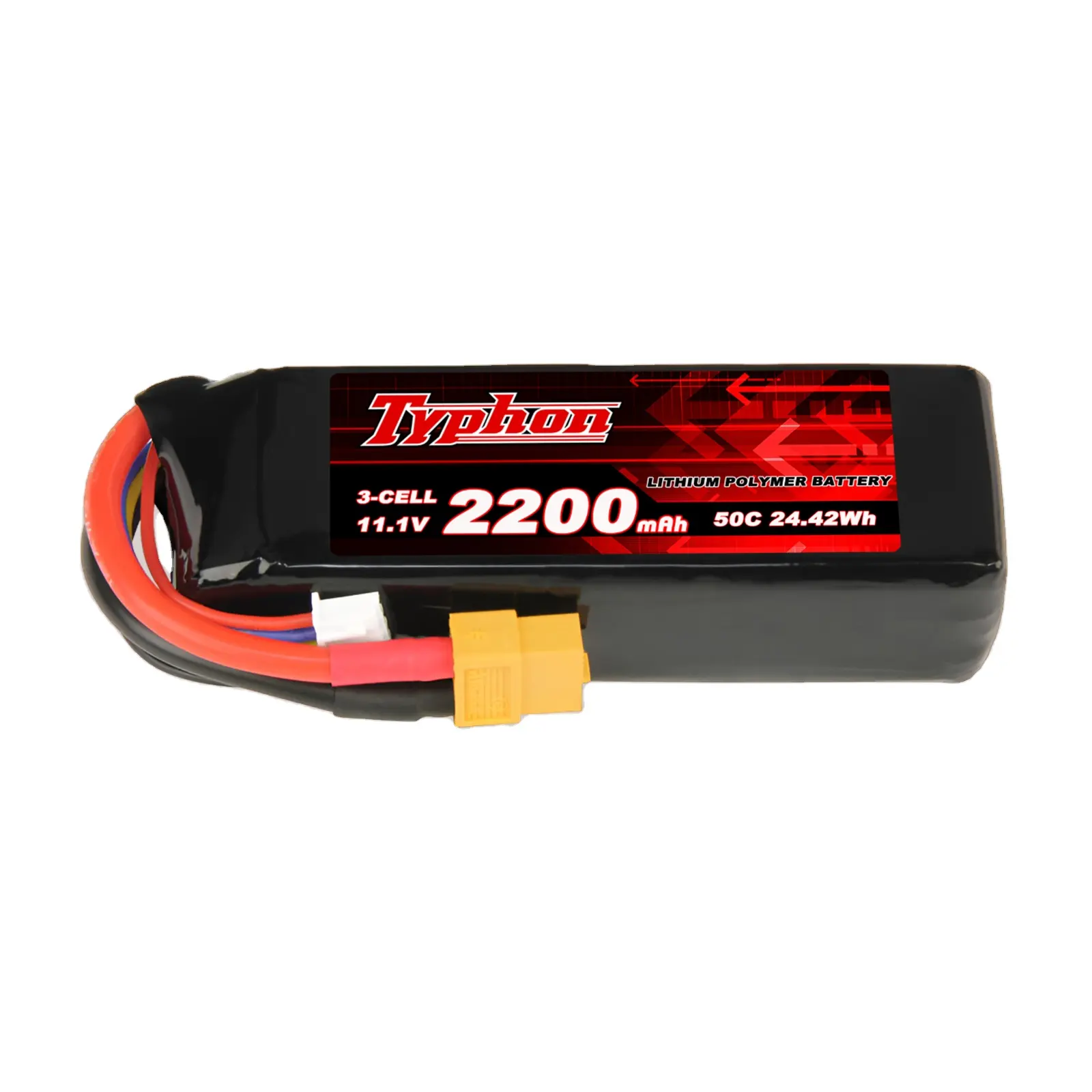 Batería de alto rendimiento Lipo 3S 2200mAh 11,1 V 25C 30C 50C RC Lipo batería para RC coche Heli avión Drone Airsoft Lipo batería