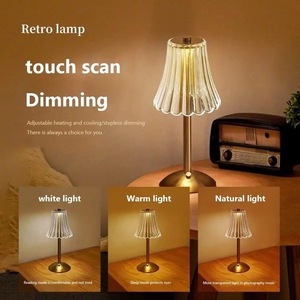 Modern Retro Table <strong>Lamp</strong> with RGB LED Night Light USB Charging Bar Switch Power Generation for Cafe Atmosphere or Bedroom - Product Image 6