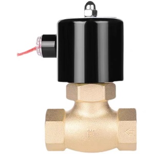 Giá tốt nhất phổ 2 cách 220V AC 24V DC 1/2 "3/4" 1 "1-1/4" 1-1/2 "2" inch điện không khí nước solenoid van NC không - Product Image 3