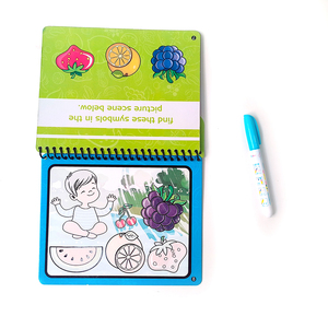 Fabrika çıkış boyama kitap baskı diğer eğitici oyuncaklar çocuklar için çizim kitabı sihirli su doodle kitap - Product Image 4