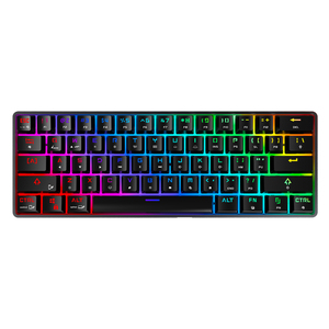 Rampage <strong>Keyboard</strong> <strong>Programmable</strong> Gmmk <strong>Keyboard</strong> Toy RGB <strong>Keyboard</strong> Usb <strong>Mechanical</strong> Desktop ABS Plastic Oem Customized Wired 2 PCS Mini - Product Image 1