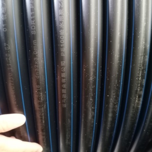 คอยล์ท่อ HDPE แรงดันสูง100ม. ท่อพลาสติก0.8MPa พร้อมการเชื่อมต่อพีวีซีผลิตจากวัสดุ PE ที่ทนทาน - Product Image 3