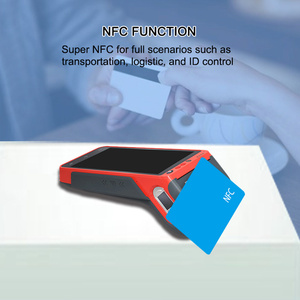 4G ручной Android POS терминал с принтером и qr сканер штрих-кода HCC-Z100 - Product Image 5