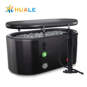 Özel OEM ODM taşınabilir buz banyosu küvet şişme Icebath soğuk dalma küvet Fitness kurtarma için