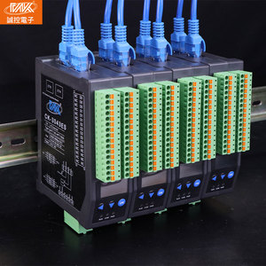 <strong>Isolation</strong> Full between Channels PT100 Modbus Tcp Io Modul Mit Ethernet Din Rail <strong>Module</strong> Io <strong>Module</strong> - Product Image 1