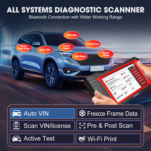 Kingbolen K7 OBD2 Bluetooth bidirezionale strumento di scansione con 31 ripristina ECU codifica analizzatore automatico