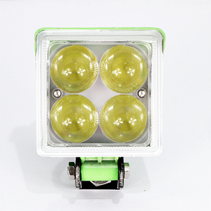 DEBA <strong>3</strong>&quot; 12W Rectangular Green Leaf Series Waterproof IP67 SUVs Mining Trucks Engineering Vehicles LED Work <strong>Light</strong> - Product Image 5