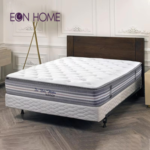 ที่นอนสปริงแบบพกพา OEM/ODM ขนาด14นิ้วเตียงควีนไซส์ที่นอนในกล่อง