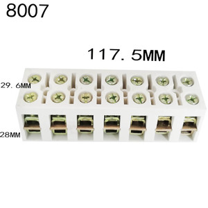 Stable Performance of Pure Copper <strong>Terminal</strong> <strong>Block</strong> Strip Multi in One <strong>Fixed</strong> Flame Retardant 8005 Connection <strong>Terminal</strong> <strong>Block</strong> AC/DC - Product Image 5