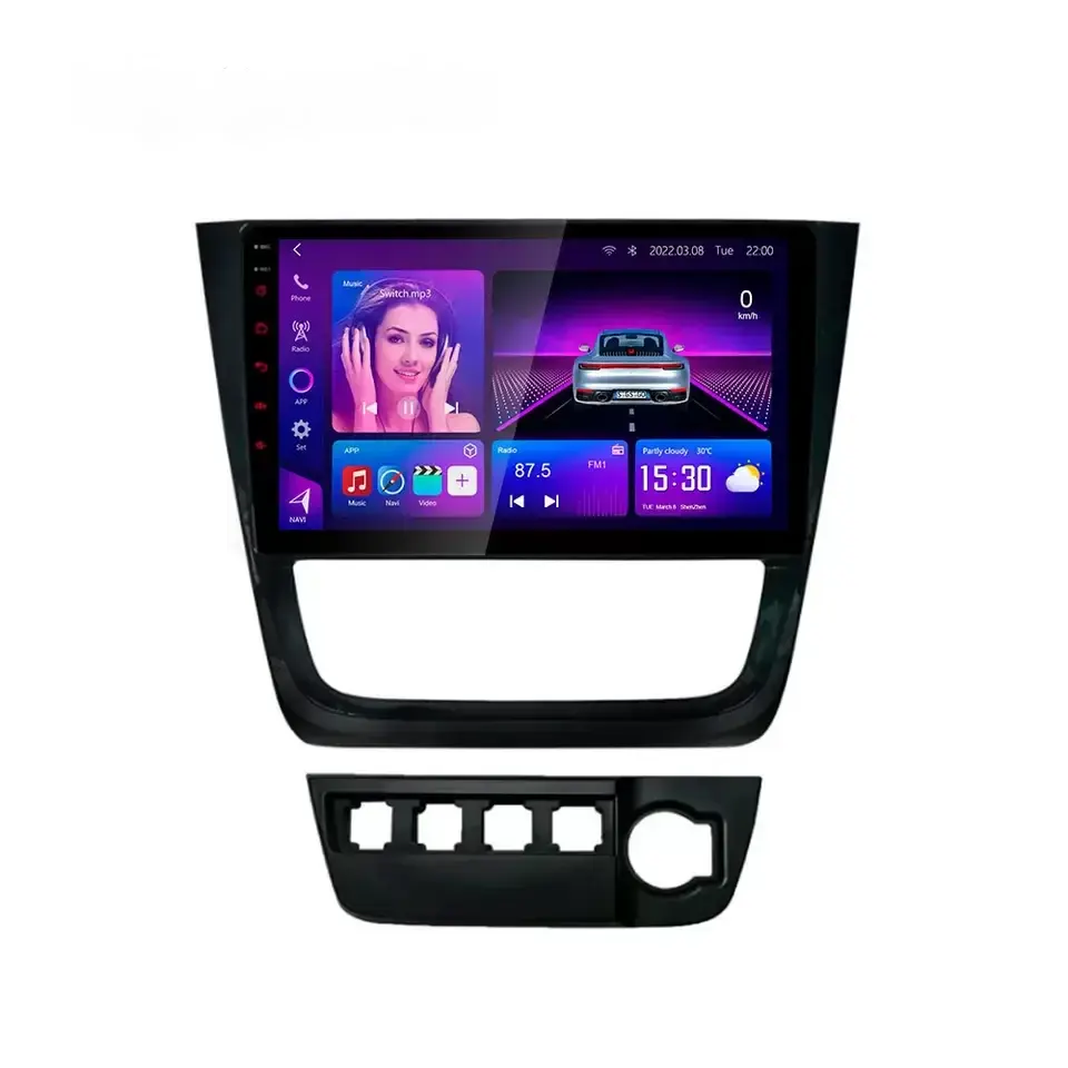 Android Auto Jogador de rádio Do Carro Para Volkswagen Gol Saveiro Voyage 2008-2012 4G LTE Carplay Navegação gps