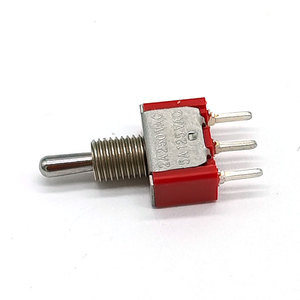 Mini interruptor de palanca 3 pines 2 posiciones ON/Off interruptor de palanca en miniatura 5A 125V AC interruptor de palanca - Product Image 2