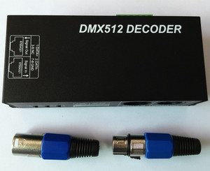 DC12V 24V RGB RGBW tek renk dural renk 4 kanal 4A LED ışık DMX512 dekoder - Product Image 5