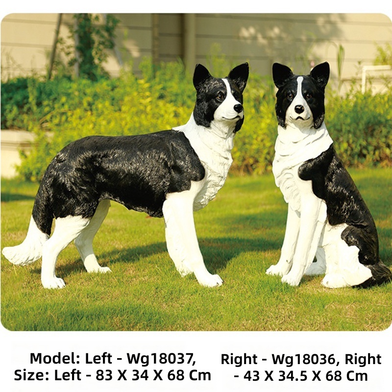 Black shepherd pair