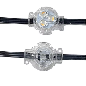 WS2811ไฟแอลอีดีแบบจุดพิกเซลโคมไฟแบบสายดิจิตัล IP68บ้านวันหยุด RGBW LED RGBW ไฟคริสต์มาสถาวรไฟกลางแจ้ง - Product Image 2