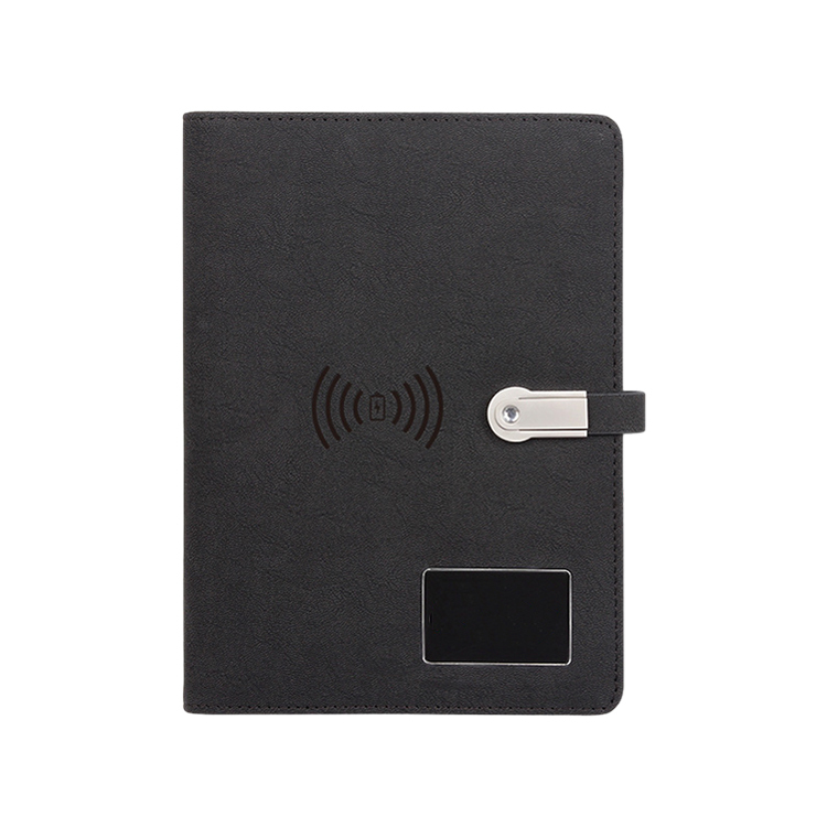 Noir (avec ordinateur portable de chargement sans fil + lumineux)