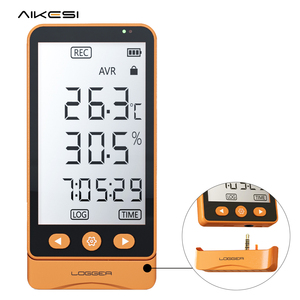 AIKESI-Registrador de datos de humedad y temperatura industrial para el hogar, sensor digital de temperatura y humedad, USB, 2 unidades - Product Image 1
