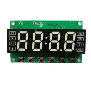 Maßge schneiderte Segment-LED-Anzeige mit unterschied licher Farbe 4-stelliges 7-Segment-Modul-Panel RGB