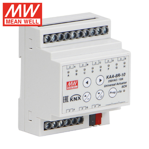 Ortalama kuyu KAA-8R-10 Led Dimmer Led aktüatör bina otomasyonu için Meanwell KNX aktüatör - Product Image 2