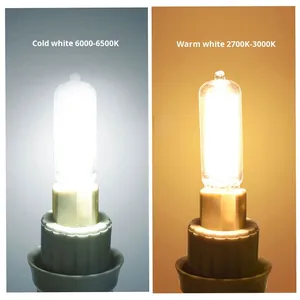 En çok satan G4G9 3w5halogen w cam Cob LED ampul halojen lamba için reflektör taban değiştirme ile 110V/220V AC güç - Product Image 5