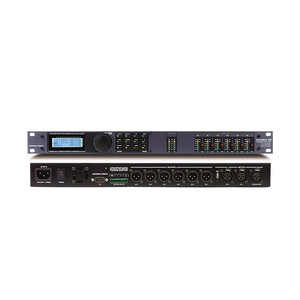 Professional Digital Processor 2 <strong>Input</strong> 6 <strong>Output</strong> <strong>Audio</strong> Processor for Stage Sound Equipment