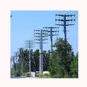 定制方便加工安装35kV 110kV 220kV输电线路用耐腐蚀钢管杆