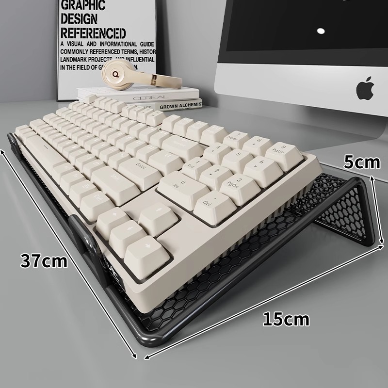 Black Keyboard Stand - 37cm Long