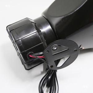 12V araba motosiklet modifikasyon Alarm sesi düdük bağırarak boynuz 7 ton yüksek güç Alarm hoparlör - Product Image 3