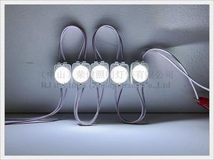 โมดูลไฟ LED แบบฉีดสำหรับสัญญาณตัวอักษร110V 220V AC อินพุต33mmX23mmX10mm SMD 3030 1 LED 1.5W 180lm เลนส์กระจาย - Product Image 4