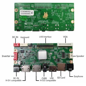 Control Board Game Accessories Supports Mp 4 Usb <strong>Cvbs</strong> Sd Driver Board <strong>Lcd</strong> Controller Board for <strong>Lcd</strong> <strong>Display</strong> 24Inch 1920X360