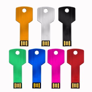 金属u盘1gb 2gb 4gb 8gb 16gb 32gb 64gb 128GB激光标志一个样品批量廉价u盘内存2.0吊坠礼品