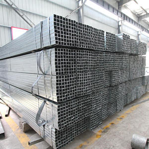 75x75 Galvanized square Pipe, ASTM A53 Galvanized square and Rectangular <strong>Tube</strong>, Hot Dipped Galvanized Steel Hollow Sections - Product Image 2