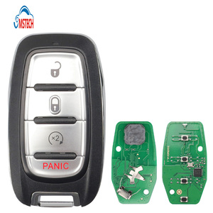 MS 3 + 1ボタンスタートスマートカーリモートキーFCCID M3N-97395900 PN 68419652 2019-2020用クライスラーパシフィカボイジャー自動車キー - Product Image 1