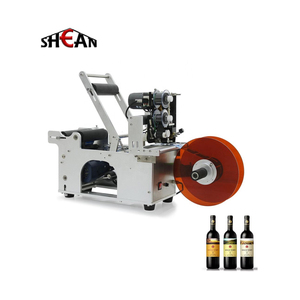 Manuelle Etikett ier maschine für runde Flaschen mit Datums code Hands teuerung Horizontales Fläschchen Etikett ier gerät für kleine Flaschen - Product Image 3