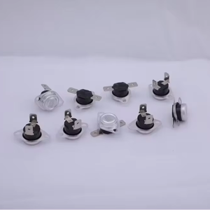 恒温器Ksd 9700恒温器开关传感器金属卡扣动作传感器恒温器电机温度传感器 - Product Image 1